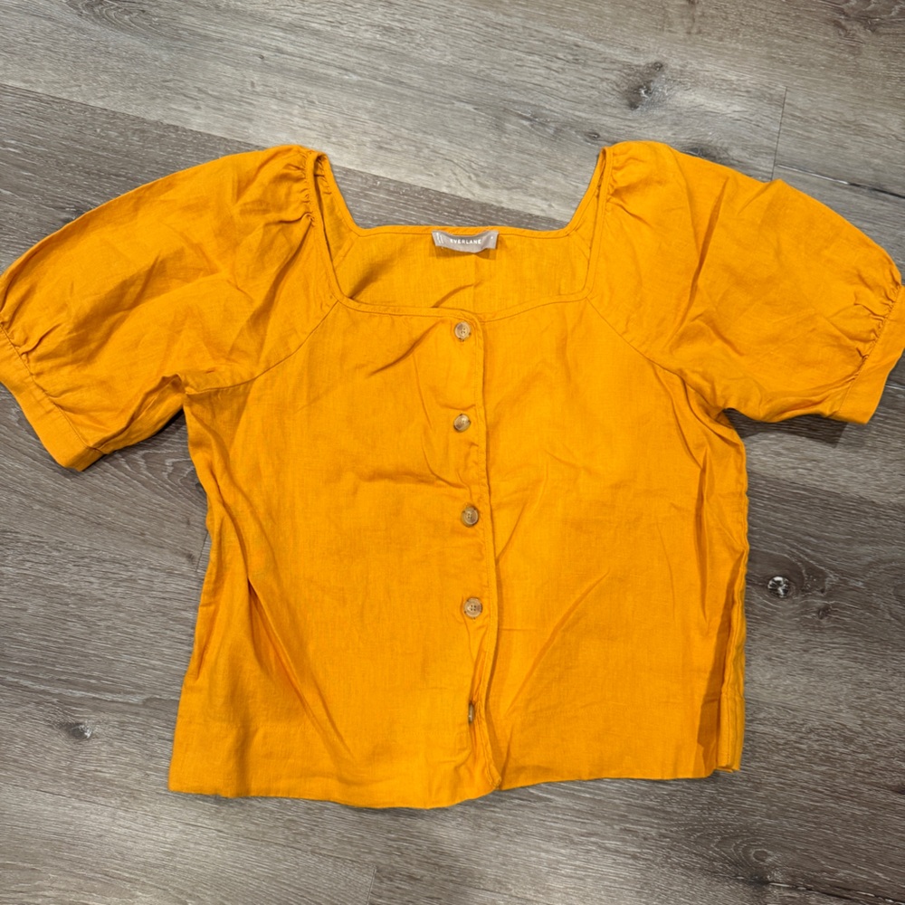 Everlane Golden Button-Up Shirt Women’s Size 6